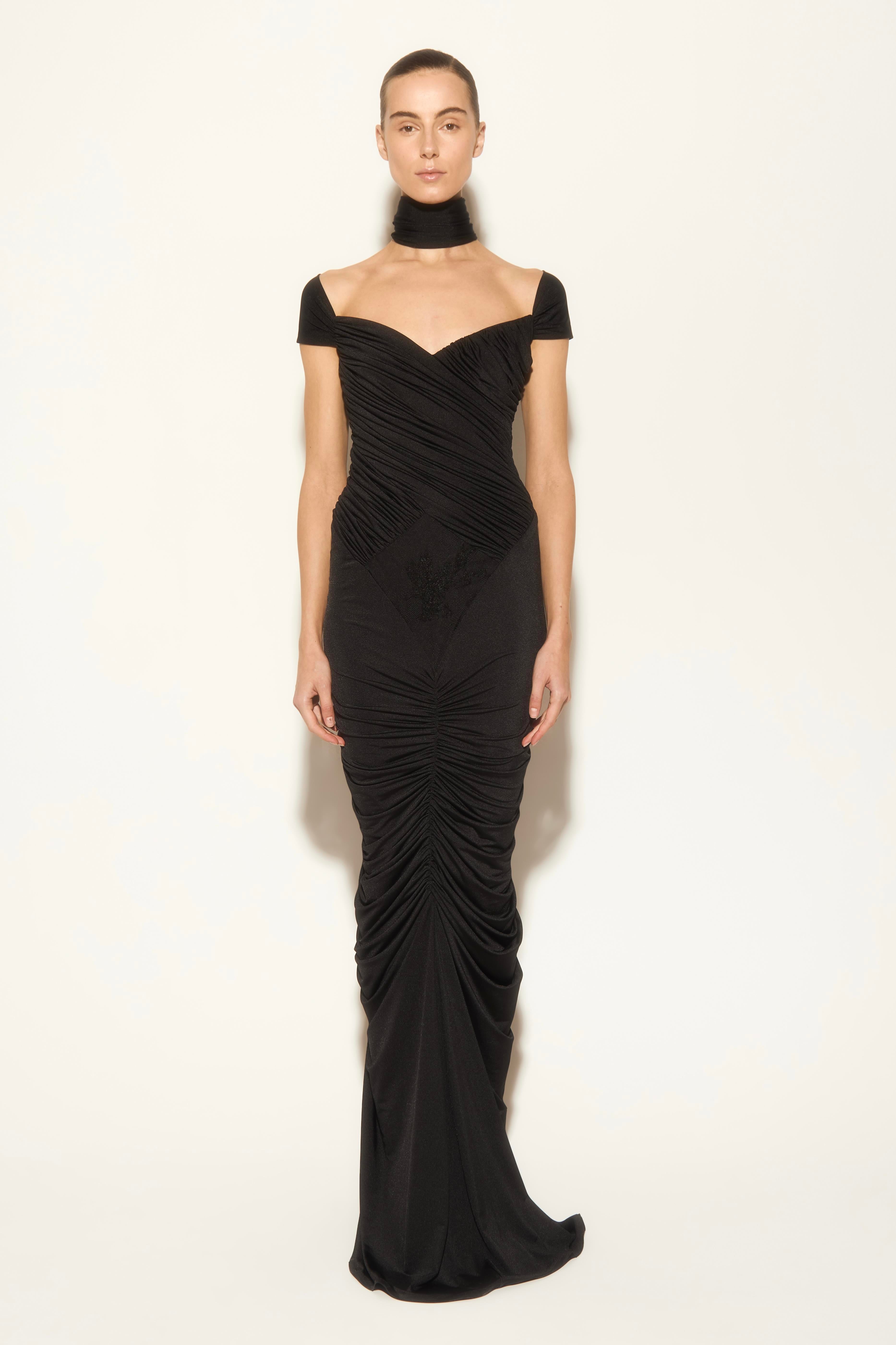 Athena Dress in Black