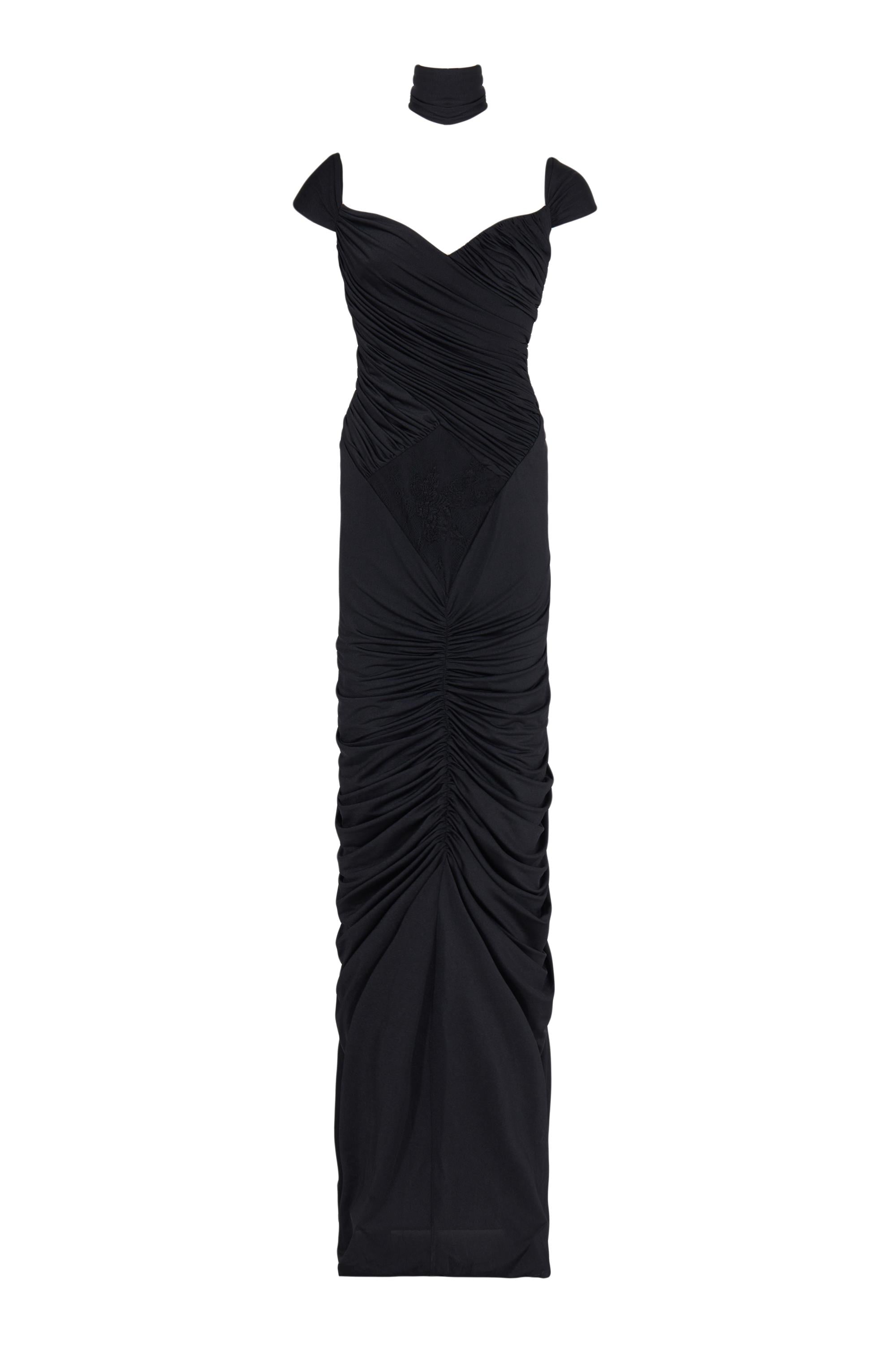 Athena Dress in Black
