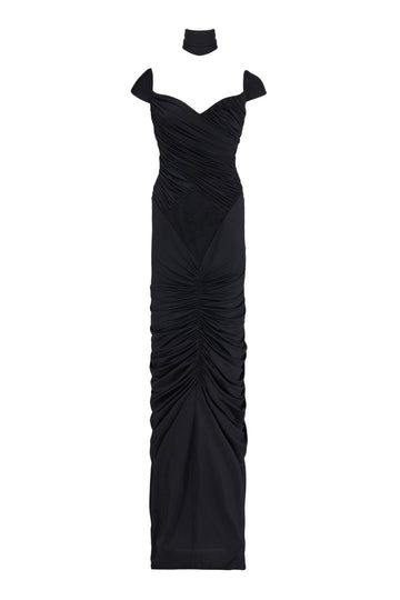 Athena Dress in Black