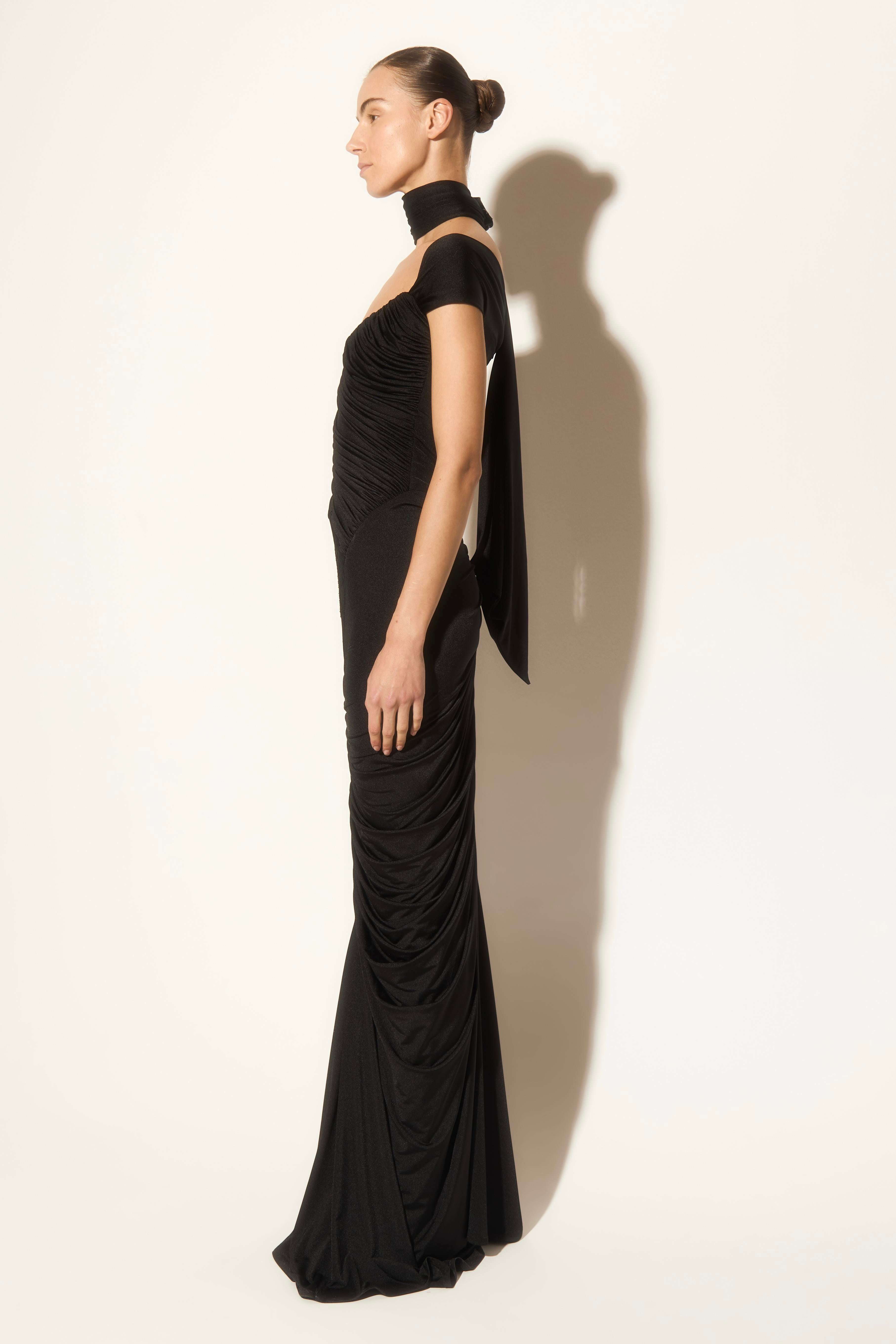 Athena Dress in Black