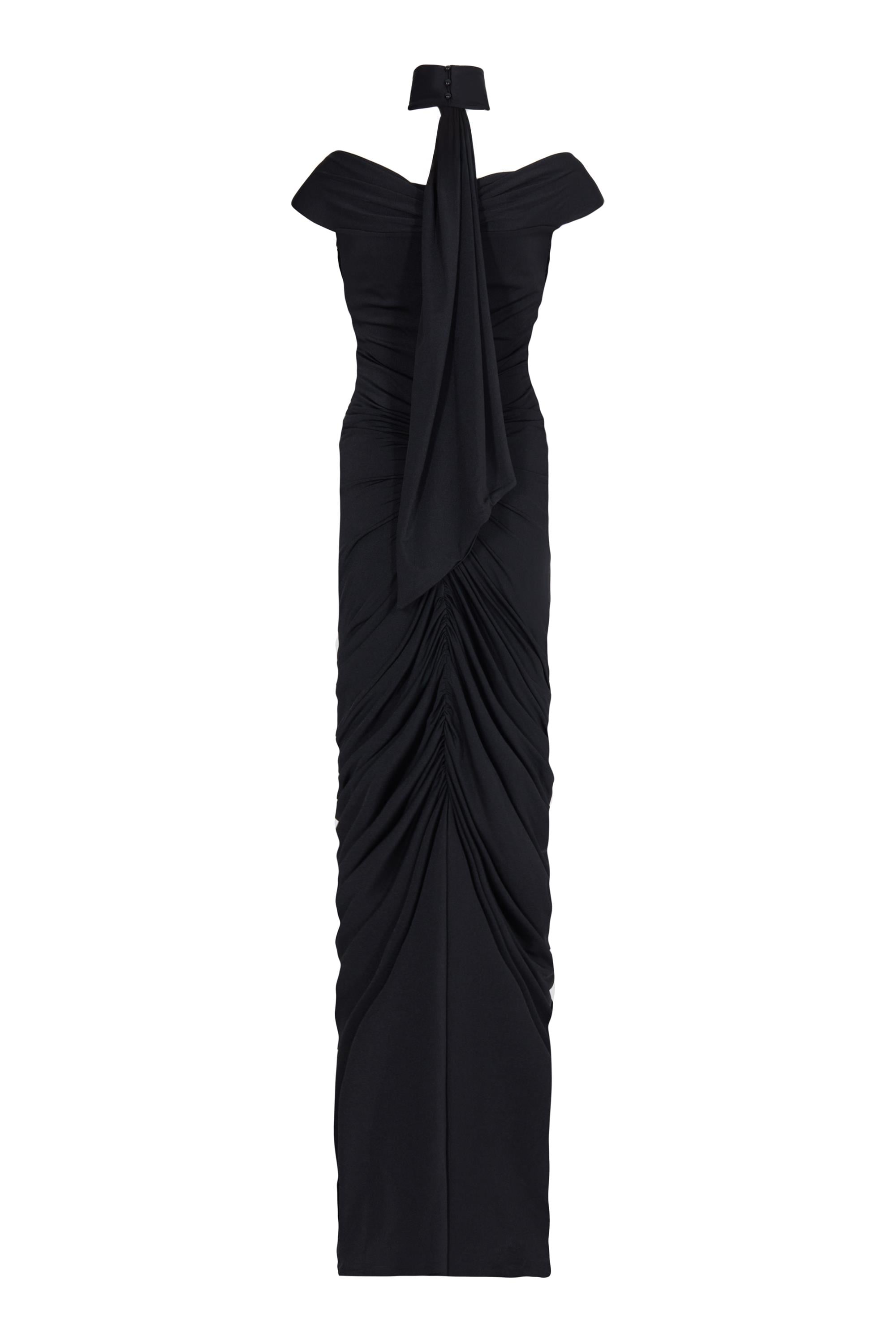 Athena Dress in Black