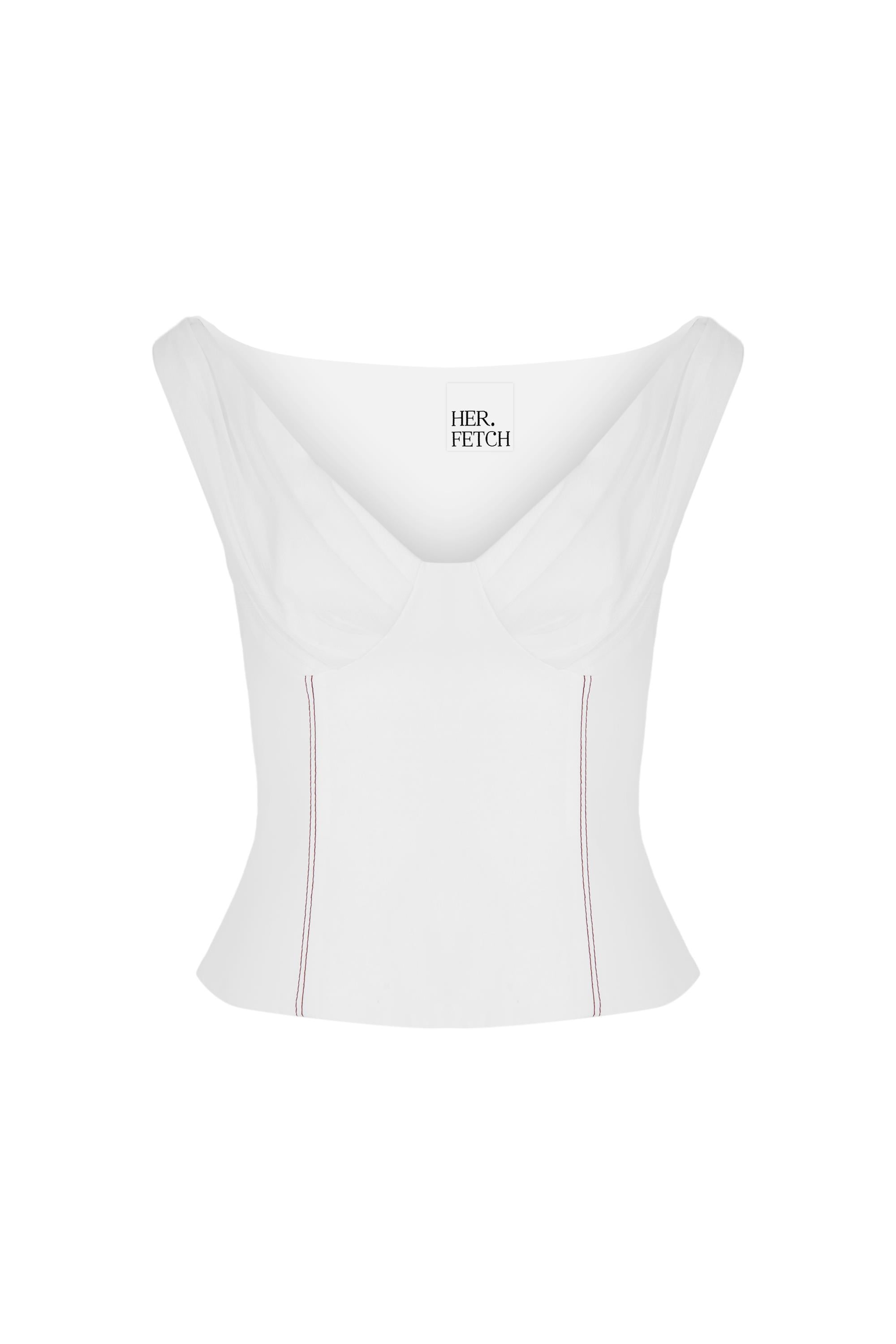 Grace Top in White