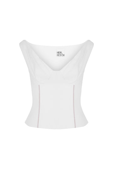 Grace Top in White