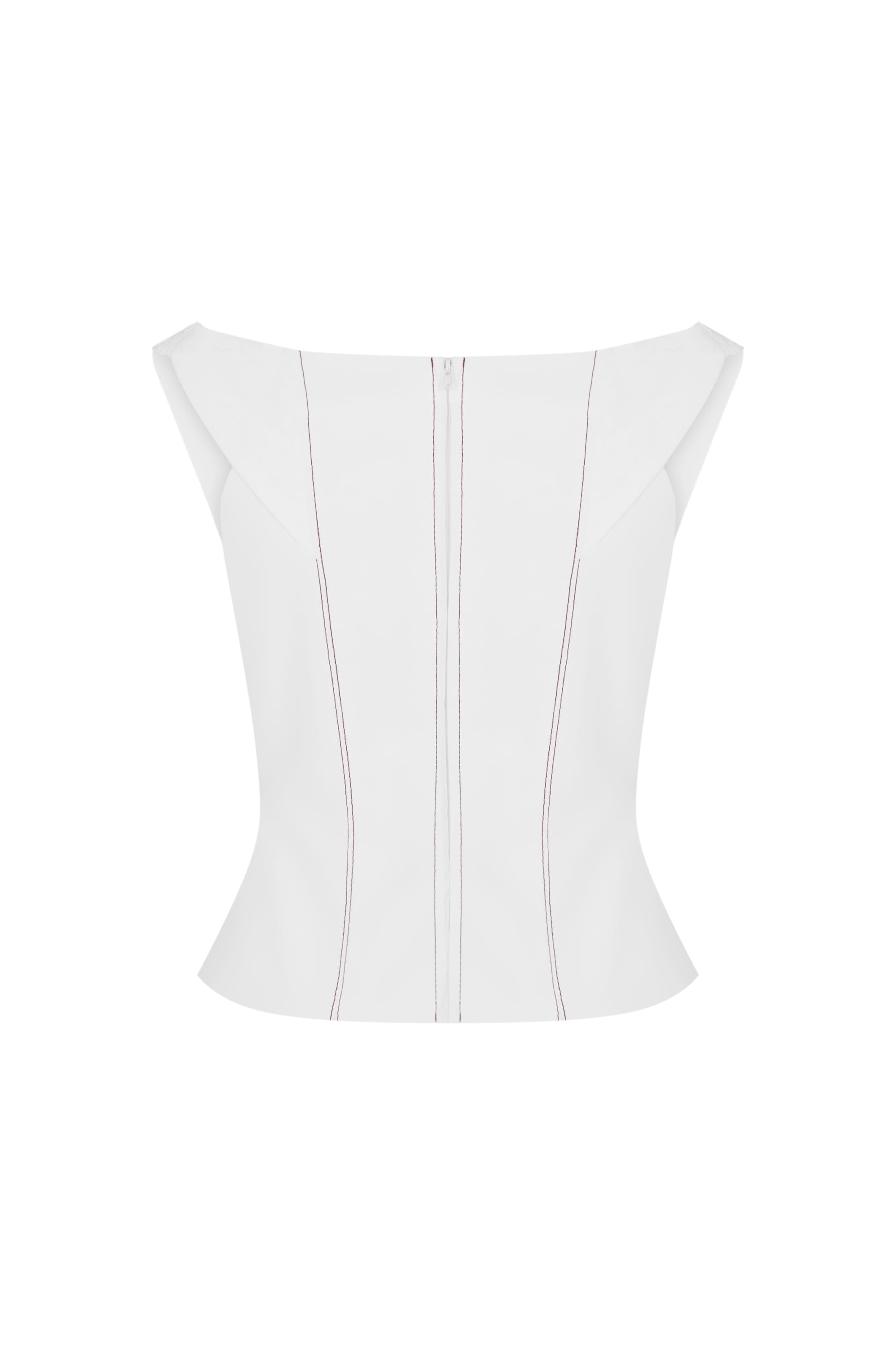 Grace Top in White